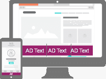 Text Ad Format - Horizontal